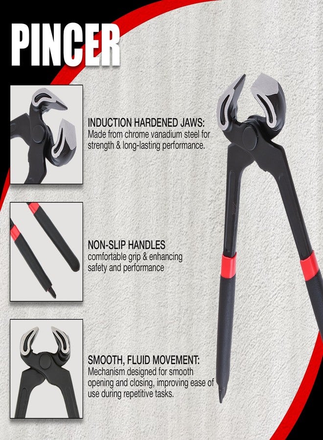 لينك كماشة لينك برابال 200 مم | فولاذ كروم فاناديوم مع فكوك مُقسّاة بالحث - غلاف مزدوج اللون، مطروقة بالدق لتعزيز المتانة والقوة (عبوة من قطعة واحدة) - Image 2